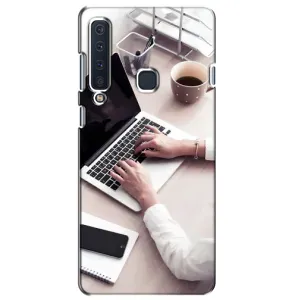 Силиконовый бампер (Работники) на Samsung Galaxy A9 2018, A920 (Офисный работник)
