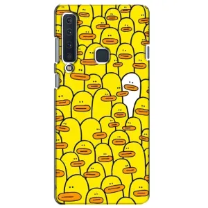Силиконовый бампер с картинкой животных для Samsung Galaxy A9 2018, A920 (Особенный)