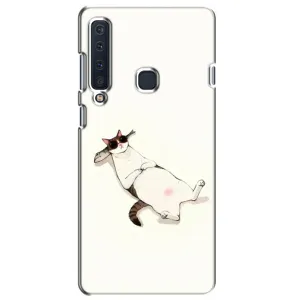 Чехол на тематику: Коты для Samsung Galaxy A9 2018 (A920) (Отдых)