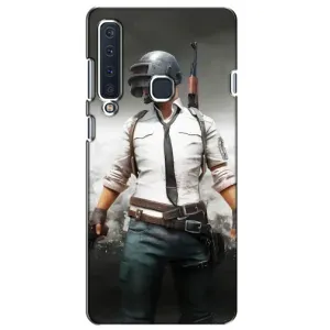 Силиконовый чехол с картинкой "Герой Pubg" на Samsung Galaxy A9 2018, A920 (Пабг)