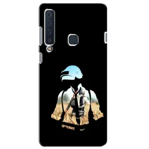 Силиконовый чехол с картинкой "Герой Pubg" на Samsung Galaxy A9 2018, A920 (Пубг мен)