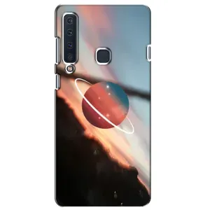 Чехол (ТПУ) с планетами на Samsung Galaxy A9 2018, A920 (Сатурн)
