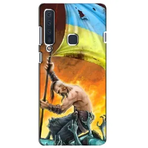 Чехол с картинкой (Патриотический КОЗАК) на Samsung Galaxy A9 2018, A920 (Сильный Козак)