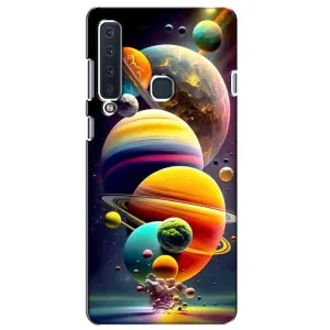 Чехол (ТПУ) с планетами на Samsung Galaxy A9 2018, A920 (Солнечна система)