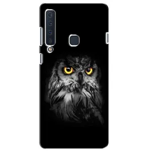 Чехлы с принтом СОВЫ для Samsung Galaxy A9 2018, A920 (Сова на чёрном)