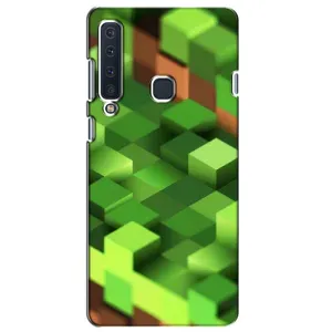 Чехлы для Samsung Galaxy A9 2018, A920 (Персонажи Майн Крафт) (Текстура)