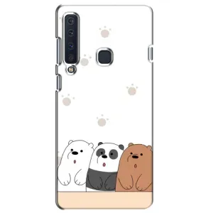 Чехлы с изображением разных животных для Samsung Galaxy A9 2018, A920 (Удивленные медвеженки)