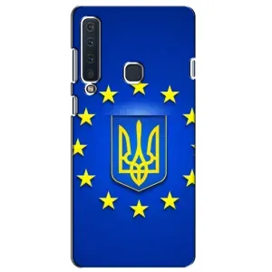 Чехол с Украинской символикой на Самсунг А9 (2018) (Украина это Европа)