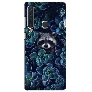 Силиконовый Чехол с Енотами на Samsung Galaxy A9 2018, A920 (В цветах)