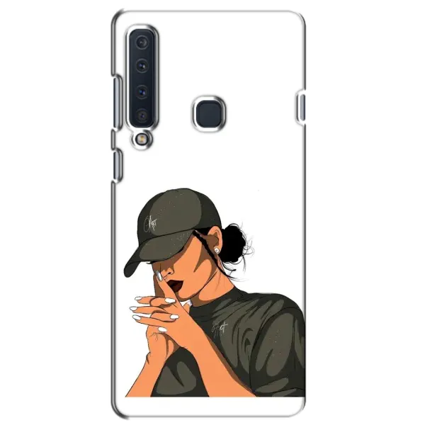 Чехол с рисунком «В зеленом» для Samsung Galaxy A9 2018 (A920)