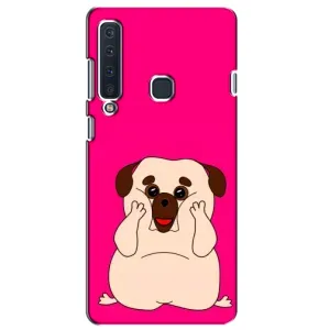Чехол (ТПУ) Милые собачки для Samsung Galaxy A9 2018, A920 (Веселый Мопсик)