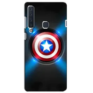 Чохол с Щітом Капітана Америки на Samsung Galaxy A9 2018, A920 (Яскраий Щит Капітана)
