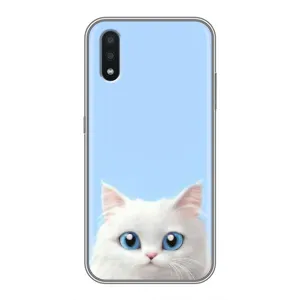 Чохол на тематику: Коти для Samsung Galaxy A01 Core (Білий кіт)
