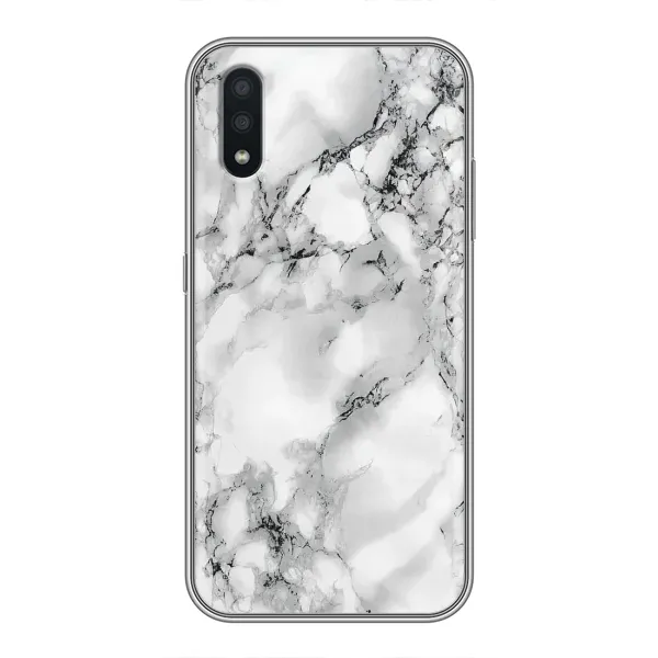 Чехол с рисунком «Белый мрамор» для Samsung Galaxy A01 Core Чехол с рисунком «Белый мрамор» для Samsung Galaxy A01 Core