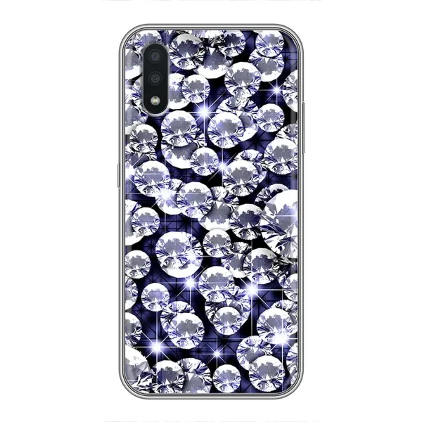 Чехол с рисунком «Бриллианты» для Samsung Galaxy A01 Core Чехол с рисунком «Бриллианты» для Samsung Galaxy A01 Core