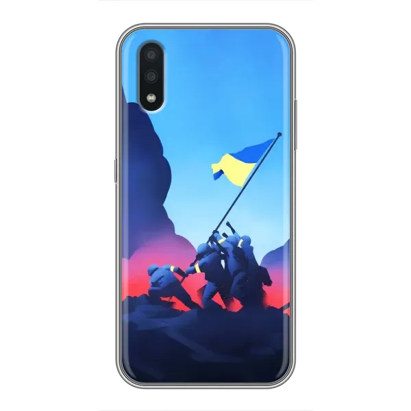 Чехол с рисунком «Деокупація» для Samsung Galaxy A01 Core Чехол с рисунком «Деокупація» для Samsung Galaxy A01 Core