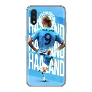 Чехлы с принтом для Samsung Galaxy A01 Core Футболист (Erling Haaland)