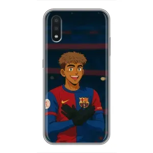 Чехол Ламин Ямаль на Самсунг А01 Кор (Футболист Ямаль)