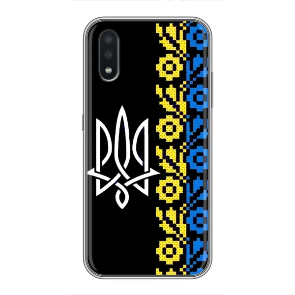 Чехол с рисунком «Герб и вышыванка» для Samsung Galaxy A01 Core Чехол с рисунком «Герб и вышыванка» для Samsung Galaxy A01 Core