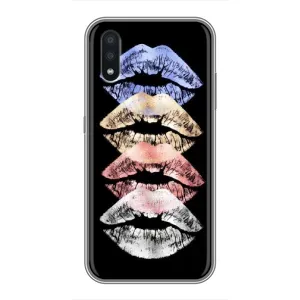 Чохол Стильні дівчата на Samsung Galaxy A01 Core (Губи)