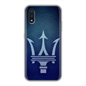 Чохли з тематикою "Круті машини" на Samsung Galaxy A01 Core (Лого Maserati)