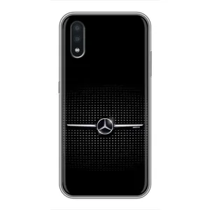 Силіконовий бампер з картинкою машини на Samsung Galaxy A01 Core (Mercedes)