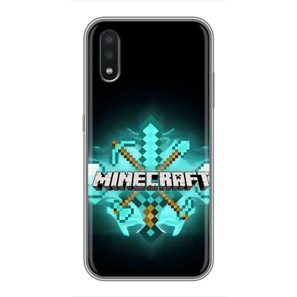 Чехол с рисунком «MineCraft 2» для Samsung Galaxy A01 Core