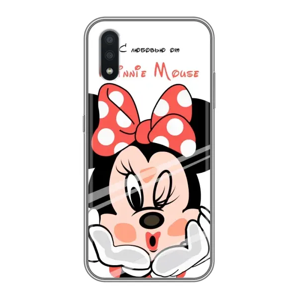 Чехол с рисунком «Minni Mouse» для Samsung Galaxy A01 Core Чехол с рисунком «Minni Mouse» для Samsung Galaxy A01 Core