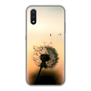 Силіконовий Чохол з кульбабками на Samsung Galaxy A01 Core (Роздмухана кульбабка)