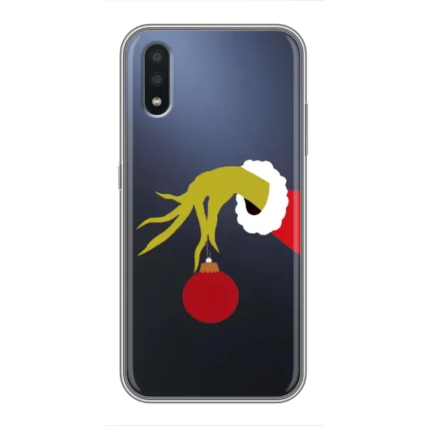 Чехол с рисунком «Рука Гринча» для Samsung Galaxy A01 Core