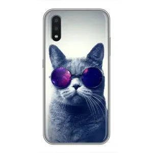 Бампер з зображенням Котиків для Самсунг А01 Кор (Стильний КОТ)