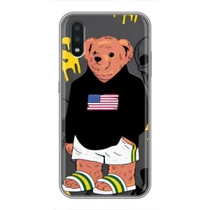 Чохли Мішка Тедді для Самсунг А01 Кор (Teddy USA)