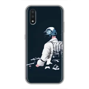 Чохол з картинкою "Герой Pubg" на Samsung Galaxy A01 Core (В екіперівці)
