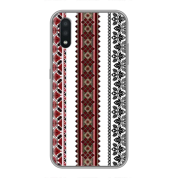 Чехол с рисунком «Вышиваночки» для Samsung Galaxy A01 Core Чехол с рисунком «Вышиваночки» для Samsung Galaxy A01 Core