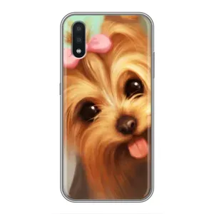 Чохол (ТПУ) Милі песики для Samsung Galaxy A01 Core (Йоркширський тер'єр)