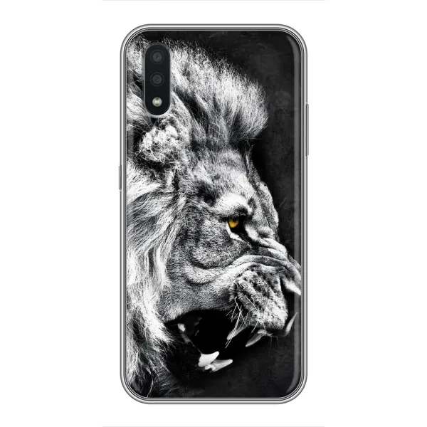 Чехол с рисунком «Злой ЛЕВ» для Samsung Galaxy A01 Core