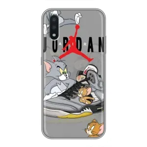Силіконовый Чохол Nike Air Jordan на Самсунг Гелексі А01 (Air Jordan)
