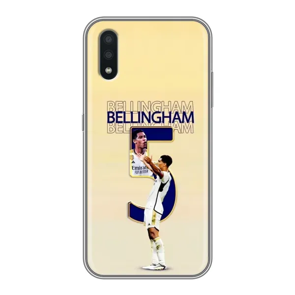 Чехол с рисунком «Беллингем ,Реал 5» для Samsung Galaxy A01 Чехол с рисунком «Беллингем ,Реал 5» для Samsung Galaxy A01