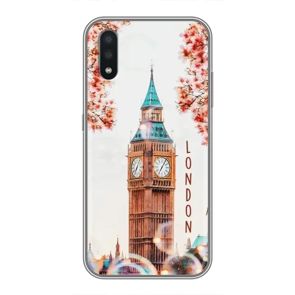 Чехол с рисунком «Часы Лондон» для Samsung Galaxy A01 Чехол с рисунком «Часы Лондон» для Samsung Galaxy A01