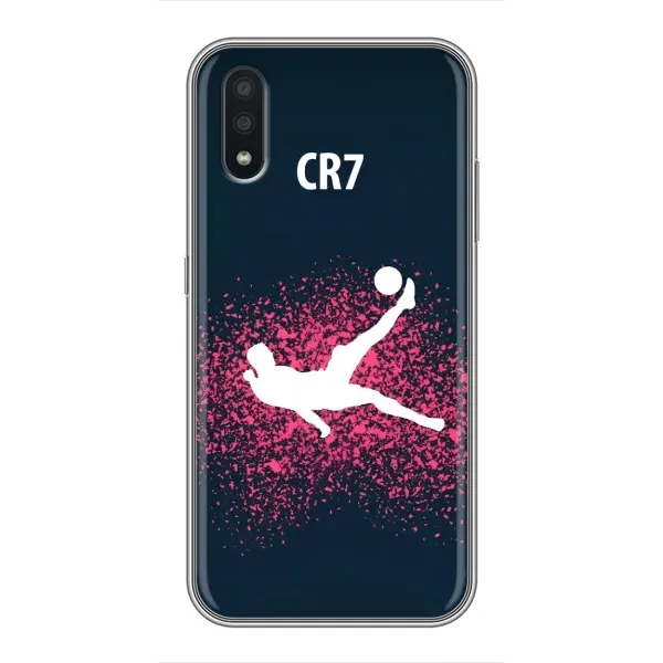 Чехол с рисунком «CR7 Удар» для Samsung Galaxy A01