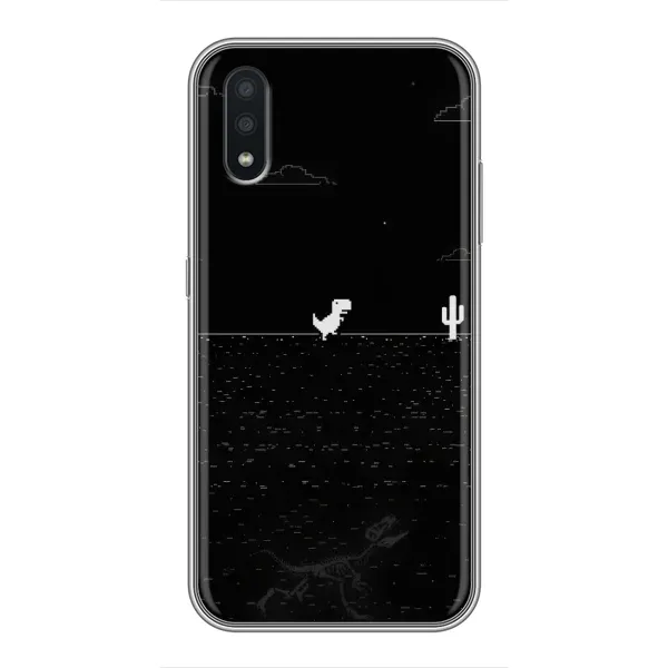 Чехол с рисунком «Динозаврик» для Samsung Galaxy A01 Чехол с рисунком «Динозаврик» для Samsung Galaxy A01