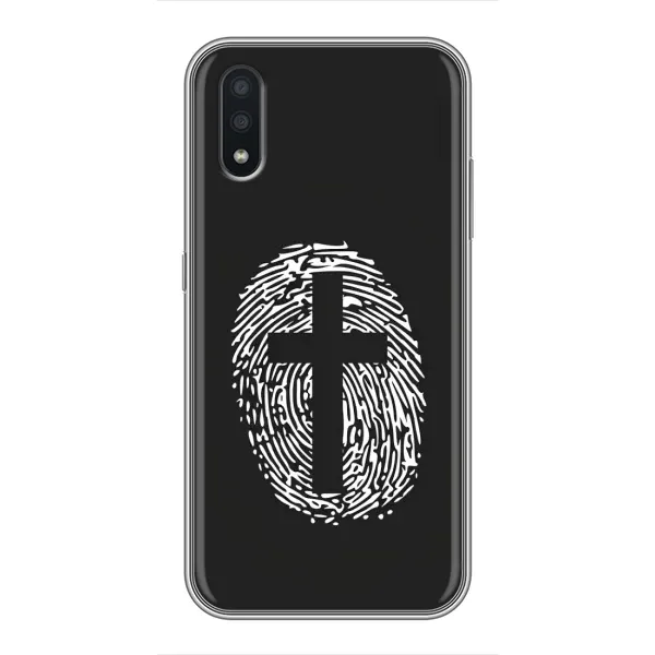 Чехол с рисунком «ДНК Христа» для Samsung Galaxy A01 Чехол с рисунком «ДНК Христа» для Samsung Galaxy A01