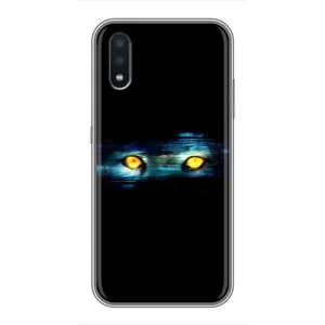 Чехлы с изображением разных животных для Samsung Galaxy A01 (Глаза)