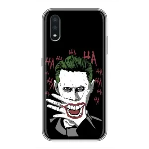 Чехлы с картинкой Джокера на Samsung Galaxy A01 (Hahaha)
