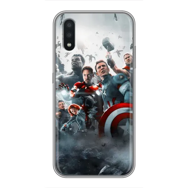 Чехол с рисунком «Команда марвел» для Samsung Galaxy A01 Чехол с рисунком «Команда марвел» для Samsung Galaxy A01