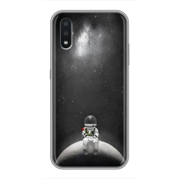 Чехол с рисунком «Космонавт романтик» для Samsung Galaxy A01 Чехол с рисунком «Космонавт романтик» для Samsung Galaxy A01