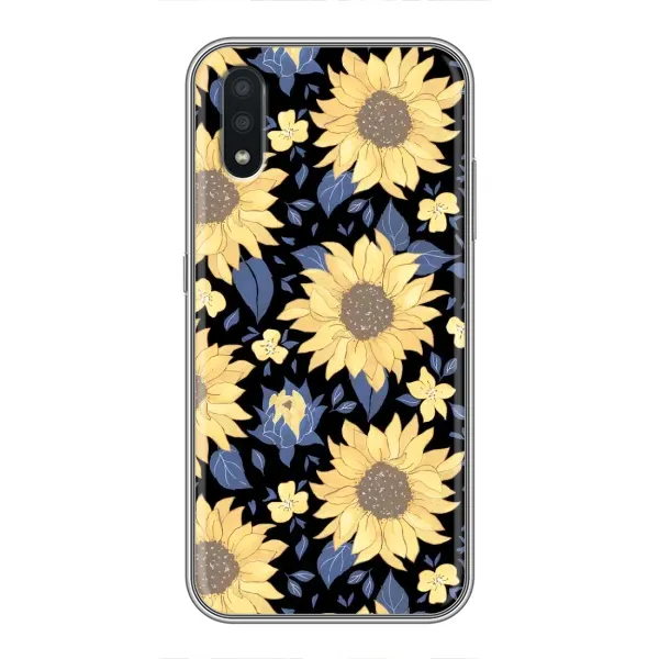 Чехол с рисунком «красивые цветы» для Samsung Galaxy A01 Чехол с рисунком «красивые цветы» для Samsung Galaxy A01