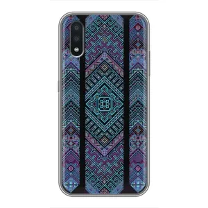 Силиконовый Чехол на Samsung Galaxy A01 (Крутой орнамент)