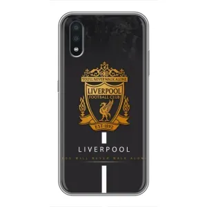 Силиконовые Чехлы принт Футбол на Samsung Galaxy A01 (Liverpool)