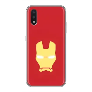 Чехол Супергерой Железный человек на Samsung Galaxy A01 (Man)